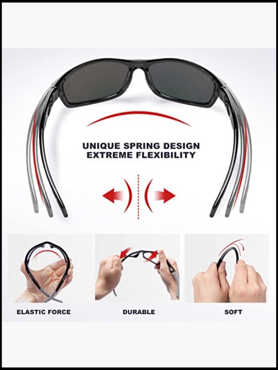 Polarized Sunglasses UV400 Protection TR90 Frame Fishing Cycling Outdoor main image 4